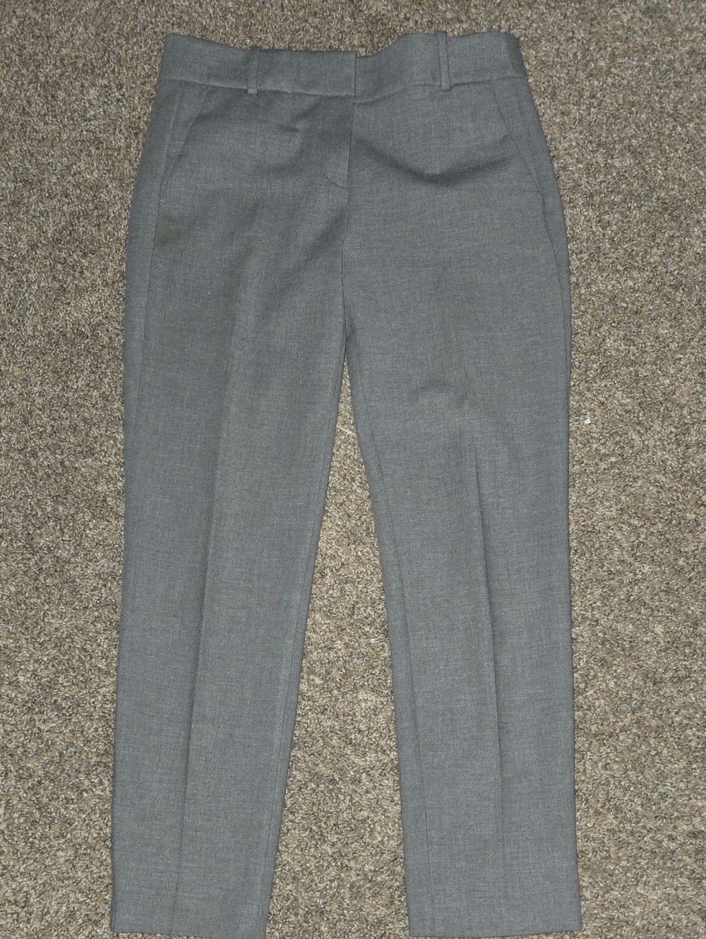 J. Crew, Cameron Women's Gray Tailored Dress Pants